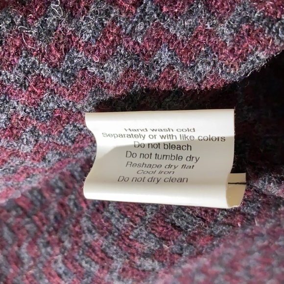 Chiaramente Wool Blend Open Front Cardigan Size Small - Picture 12 of 12